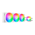 Water Cooler Geometric Future Eskimo Pro Neon 36 W RGB Branco - Imagem 1