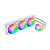 Water Cooler Geometric Future Eskimo Pro Neon 36 W RGB Branco - Imagem 3