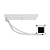 Water Cooler Lian Li Galahad GA II LCD 280mm Branco - Imagem 4
