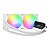 Water Cooler Gamdias Chione E4-240 ARGB 240mm Branco - Imagem 1