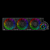 Water Cooler Gamdias Chione P3 360u AIO Rgb 360mm Preto - Imagem 2