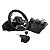 Volante PCYes W270 PC, XBox e PlayStation, Force Feedback, Pedais E Câmbio Preto - Imagem 1