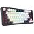 Teclado Redragon Ucal Pro Sem Fio ABNT2 Preto e Branco Switch Brown - Imagem 4