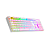 Teclado Redragon Mitra Rosa Branco Rgb Switch Brown Abnt2 - Imagem 2