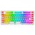 Teclado Redragon ELF Pro Clear Transparente ABNT2 Switch Crystal - Imagem 1