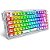 Teclado Redragon ELF Pro Clear Transparente ABNT2 Switch Crystal - Imagem 4