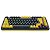 Teclado Redragon ELF Preto Amarelo RGB ABNT2 Switch Melt Gold - Imagem 3