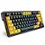 Teclado Redragon ELF Preto Amarelo RGB ABNT2 Switch Melt Gold - Imagem 2