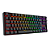 Teclado Redragon Kumara Elite Rainbow Sem Fio Switch Brown Preto - Imagem 2