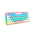 Teclado Redragon Akali Cotton Candy Rainbow Switch Marrom Pt - Imagem 2