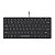 Teclado Mini Office Fortrek K13 USB ABNT2 Preto - Imagem 1