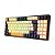 Teclado Mecânico Redragon Kitava RGB Preto Bege Laranja ABNT2 Switch Brown - Imagem 4