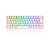 Teclado Mecânico Redragon Fizz RGB Branco Switch Vermelho - Imagem 1