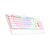 Teclado Mecânico Redragon Kala Rosa Branco Switch Marrom Pt - Imagem 3