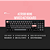 Teclado Mecânico Gamer Akko Acr98 Mini Preto E Rosa Rgb Switch Jelly Black Preto - Imagem 2