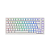 Teclado Mecânico Akko MG75 Switch Silver V3 Pro ABNT2 Branco - Imagem 1