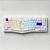 Teclado Mecânico Akko Acr Pro Alice Branco CS Silver Linear - Imagem 2