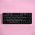 Teclado Mecânico Akko 5087S QMK Preto e Rosa Switch Cream Yellow - Imagem 3