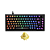 Teclado Mecânico Akko 5075S Clear Black ABNT2 Switch V3 Cream Yellow Pro - Imagem 1
