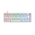 Teclado Mecânico Akko 3068S Branco Switch Akko Pink ABNT2 - Imagem 1