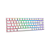 Teclado Mecânico Akko 3068B Plus Branco Switch Pink ABNT2 - Imagem 2