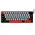 Teclado Mecanico 60% Pcyes Kuromori Black Vulcan - Switch Red - Led Rainbow - PTKM60RD - Imagem 2