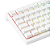 Teclado Magnético Akko TAC75 HE US Switch AstroLink Linear Branco - Imagem 3