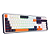 Teclado Gamer Redragon Wyvern Pro RGB Branco Switch Mint Mambo - Imagem 2