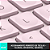 Teclado Logitech Mx Keys Mini Usb Rosa 920-010507 - Imagem 3