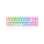 Teclado Gamer Redragon Pollux Rgb Branco Switch Brown Abnt2 - Imagem 1