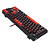 Teclado Gamer Redragon Flamengo Nation Preto e Vermelho - Imagem 3