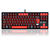 Teclado Gamer Redragon Flamengo Nation Preto e Vermelho - Imagem 1