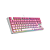 Teclado Gamer Redragon Daksa Branco E Rosa Rgb Switch Marrom - Imagem 3