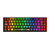Teclado Gamer Redragon Castor Pro RGB Sem Fio Clear Black Switch Crystal - Imagem 1