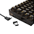 Teclado Gamer Redragon Castor Pro RGB Sem Fio Clear Black Switch Crystal - Imagem 4
