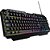 Teclado Gamer Multimidia Fortrek Shortcut Rainbow Preto - Imagem 2