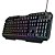 Teclado Gamer Multimidia Fortrek Shortcut Rainbow Preto - Imagem 3