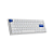 Teclado Gamer Akko 3068b Plus Branco Azul Switch Jelly Pink - Imagem 3