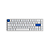Teclado Gamer Akko 3068b Plus Branco Azul Switch Jelly Pink - Imagem 2