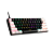 Teclado Gamdias Aura Gk2 Preto Branco Rainbow Switch Marrom - Imagem 3