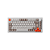 Teclado Akko Steam Engine 5075s Branco Switch Cream Yellow Abnt2 - Imagem 2