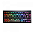 Teclado Akko 5075 Clear Black Switch V3 Cream Black ABNT2 - Imagem 2
