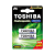 Pilha Recarregável AA Toshiba 1,2v 2600mAh Com 2 Pilhas - Imagem 1