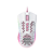 Mouse Gamer Redragon Storm Elite Lollipop Branco Rosa Rgb - Imagem 1