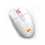 Mouse Gamer Redragon Sem Fio Invader Pro Branco M719W-PRO - Imagem 4