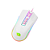 Mouse Gamer Redragon Cobra Lollipop Branco Com Rosa Rgb Usb - Imagem 2