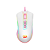 Mouse Gamer Redragon Cobra Lollipop Branco Com Rosa Rgb Usb - Imagem 1