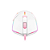 Mouse Gamer Redragon Centrophorus Lollipop Branco Rosa Rgb - Imagem 2