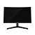 Monitor Gamer Redragon Pearl 23" Curvo 165hz Full HD GM24G3C - Imagem 2