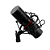 Microfone Gamer Redragon Blazar GM300 Cardióide Preto - Imagem 2